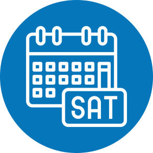 Saturday calendar icon.